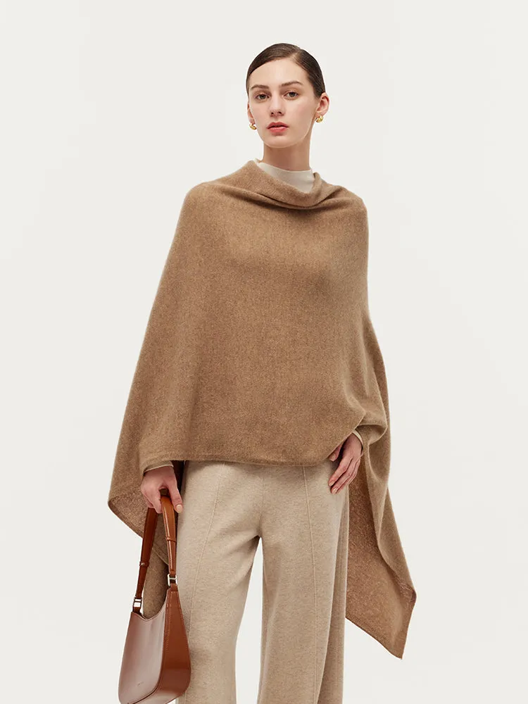 100% Cachemire Pull Poncho