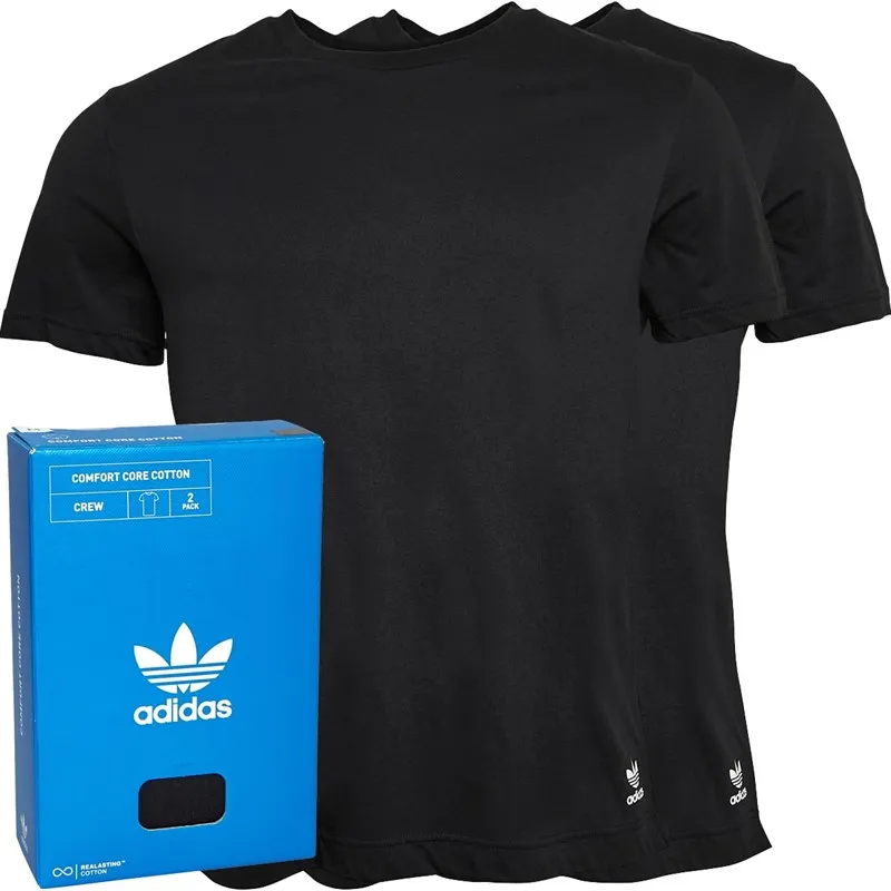 adidas Originals T-Shirts Comfort Flex Cotton Homme Noir