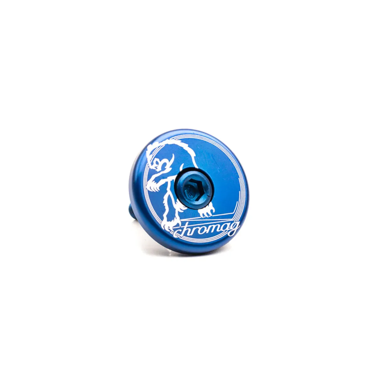 Bouchon CHROMAG 11/8 Alu Bleu