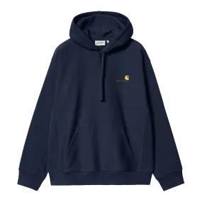 Carhartt WIP - Hooded American Script Sweat (air force blue)