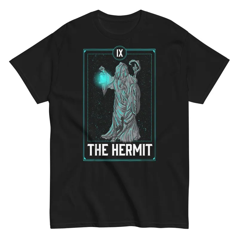 Carte de Tarot IX L'Hermite Halloween - T-SHIRTS