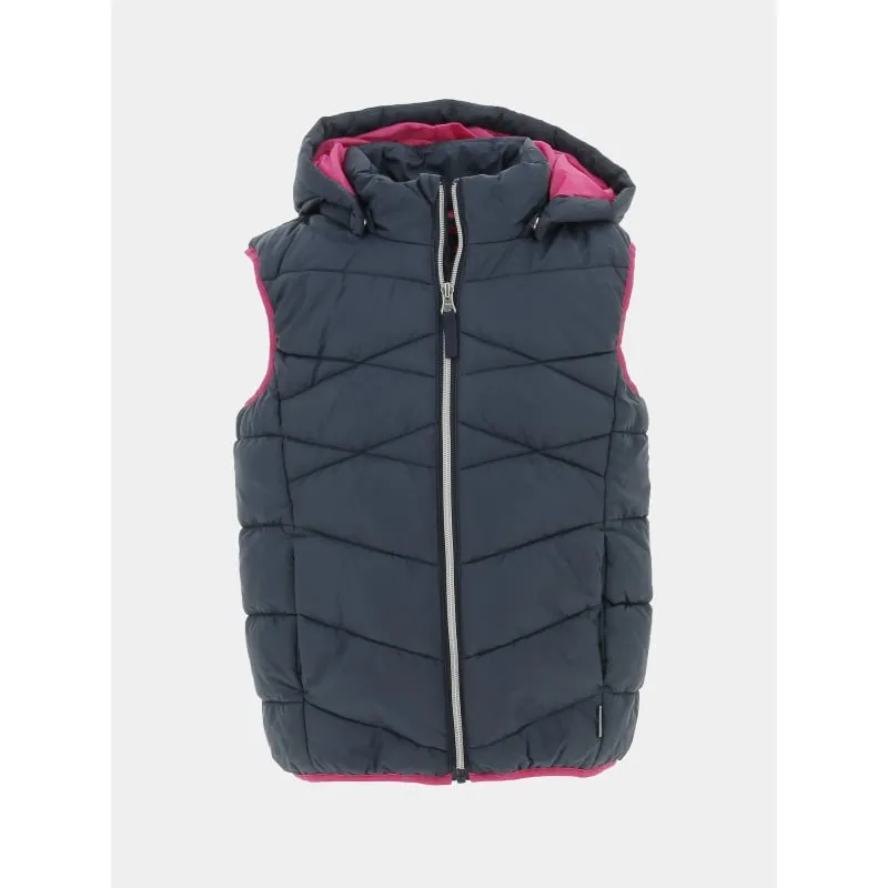 Doudoune longue hooded padded noir fille - Guess | wimod