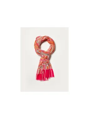 Echarpe Babywool Dessin Cachemire