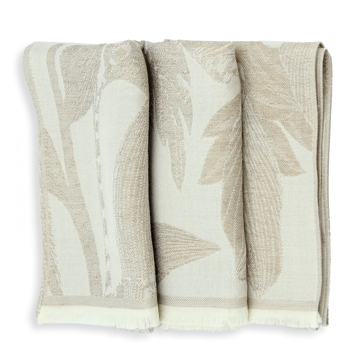 ECHARPE LAINE CACHEMIRE BEIGE - FANTASTIC
