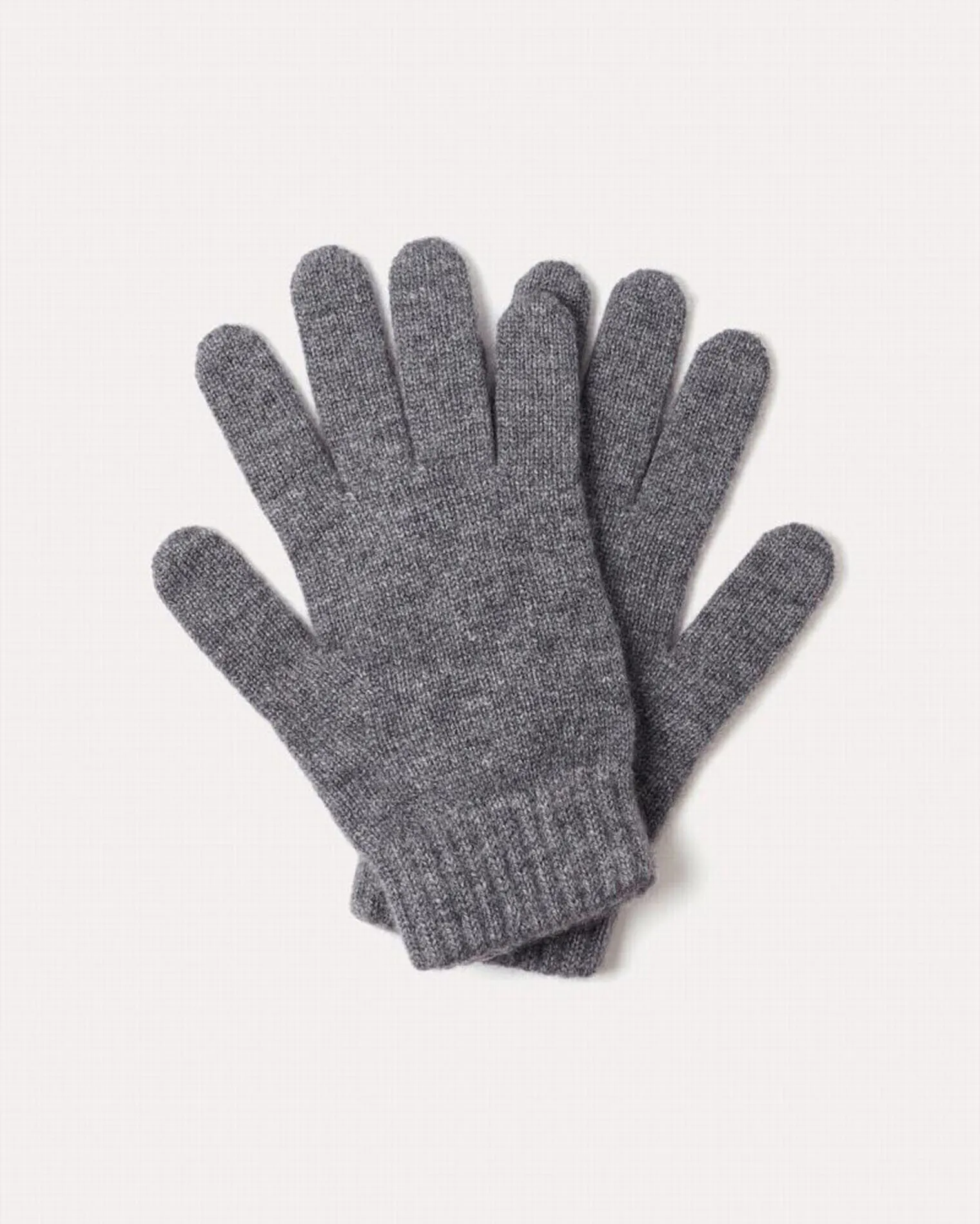 Gants cachemire couleur unie