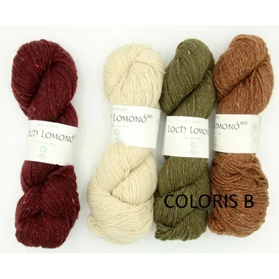 Kit crochet plaid Érable