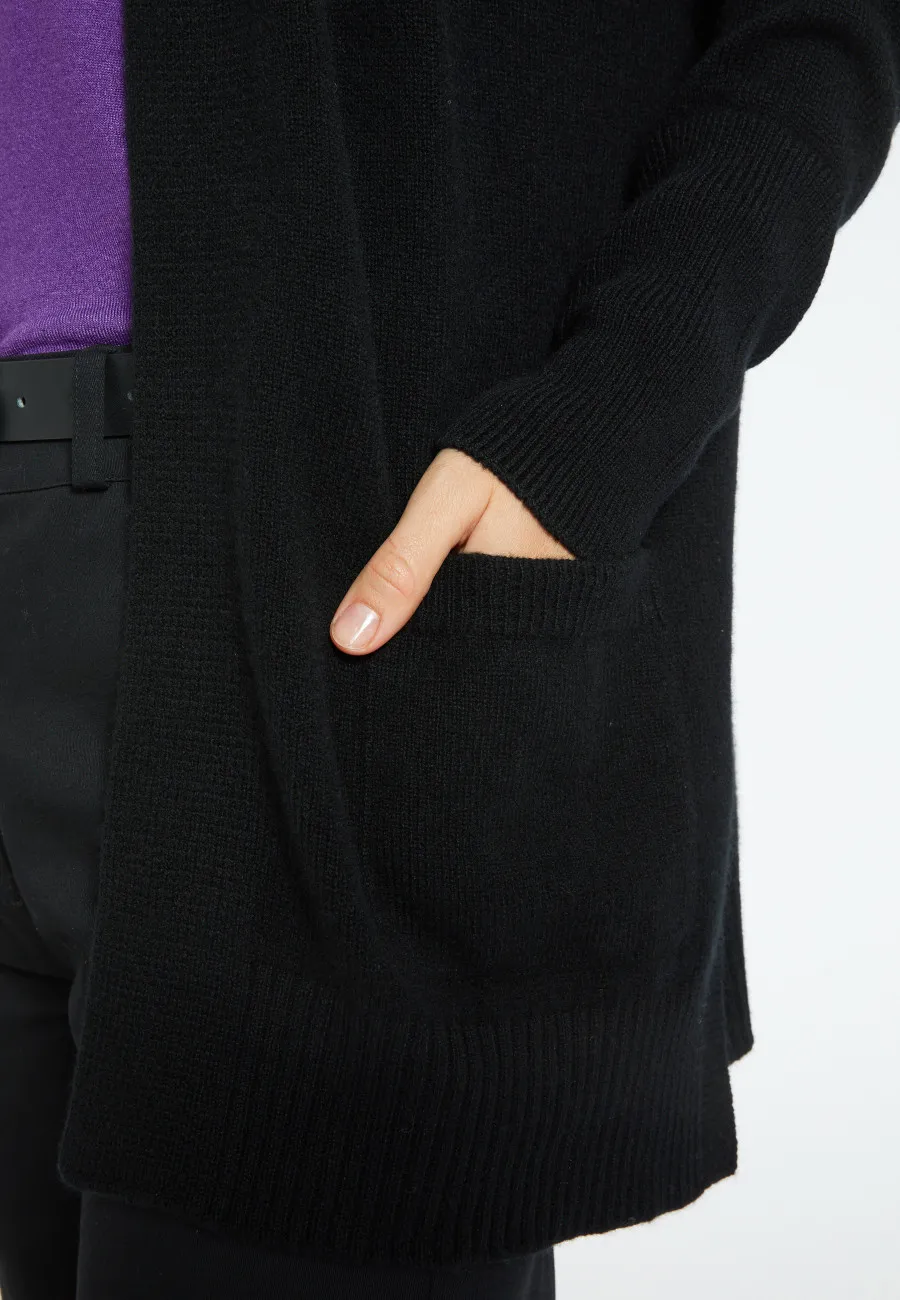 Long gilet laine et cachemire - Cabery