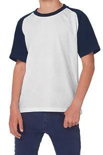 Lot de 3 T-Shirts Base-Ball B&C TK350 Pour Enfant