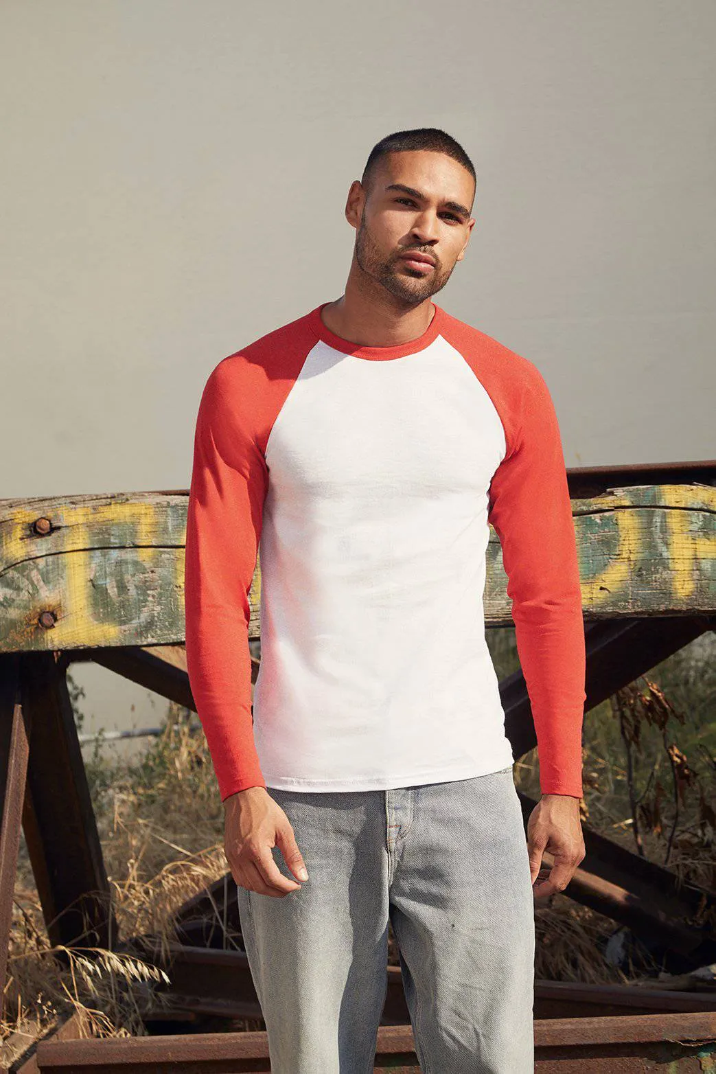 Lot de 3 T-Shirts Fruit of the Loom 61-028-0 Baseball Pour Homme