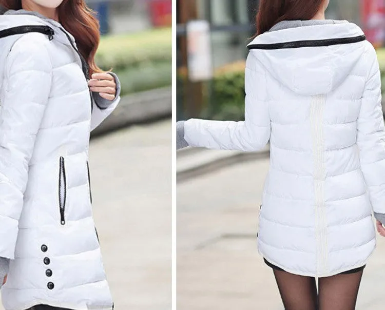 Manteau Doudoune rembourrée à capuche