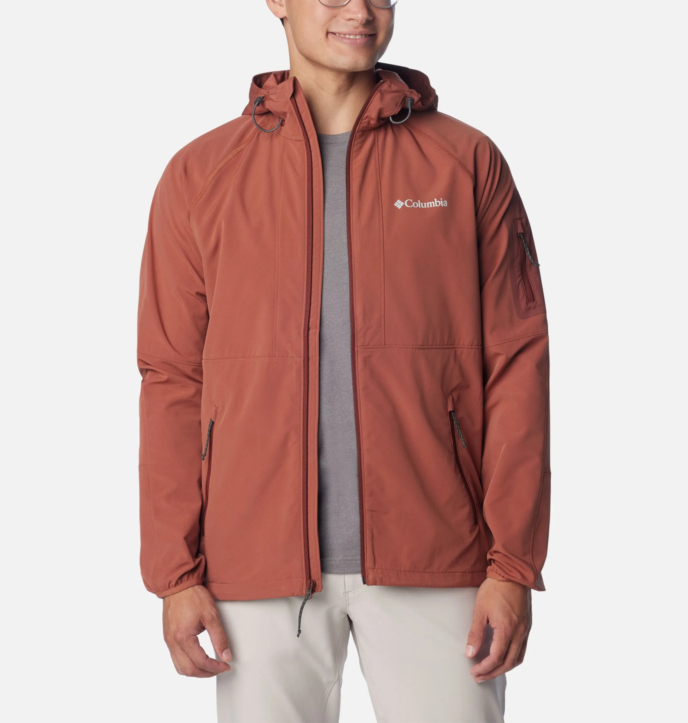 Men’s Tall Heights™ Hooded Softshell