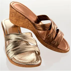 Mules "Cenerentola": 2 coloris