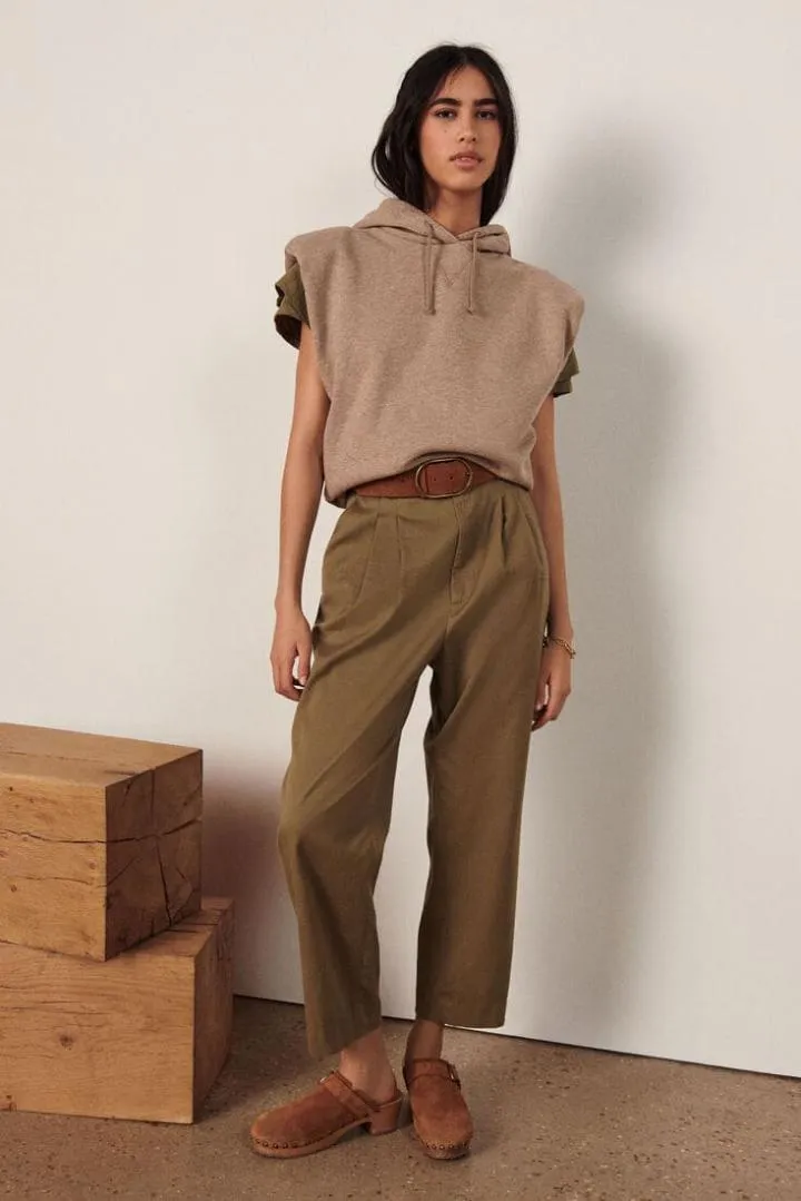 PANTALONS & JEANS ba&sh Femme | MAIWEN. Kaki