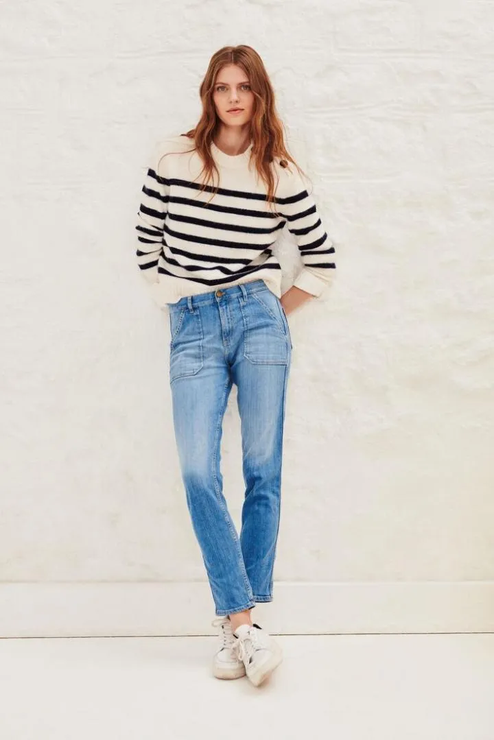 PANTALONS & JEANS ba&sh Femme | SALLY. Bleu