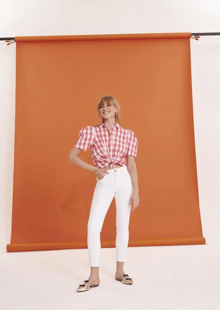 Pantalons & Jeans TARA JARMON Femme | Jean slim John blanc
