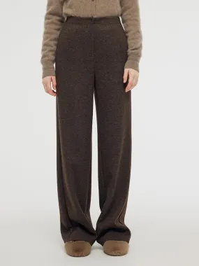Pantalons en tricot surdimensionnés pour femmes