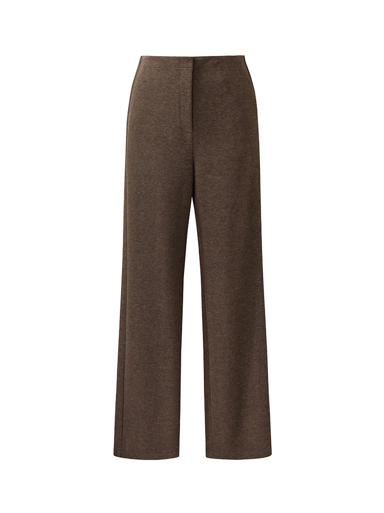 Pantalons en tricot surdimensionnés pour femmes