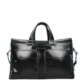 PIQUADRO BAGS MAN CUIR NOIR