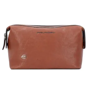 Piquadro Black Square Trousse de toilette Cuir 23 cm