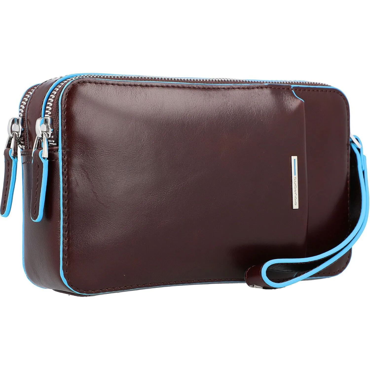 Piquadro Blue Square Sac à main en cuir 21 cm