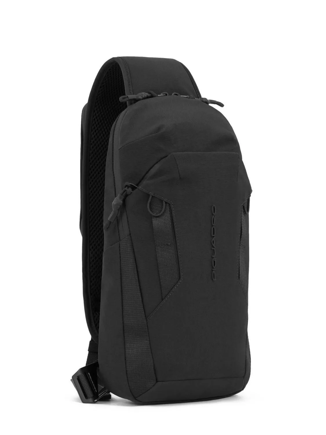 Piquadro Inia Sac À Dos À Une Épaule Noir - Achetez À Prix Outlet!