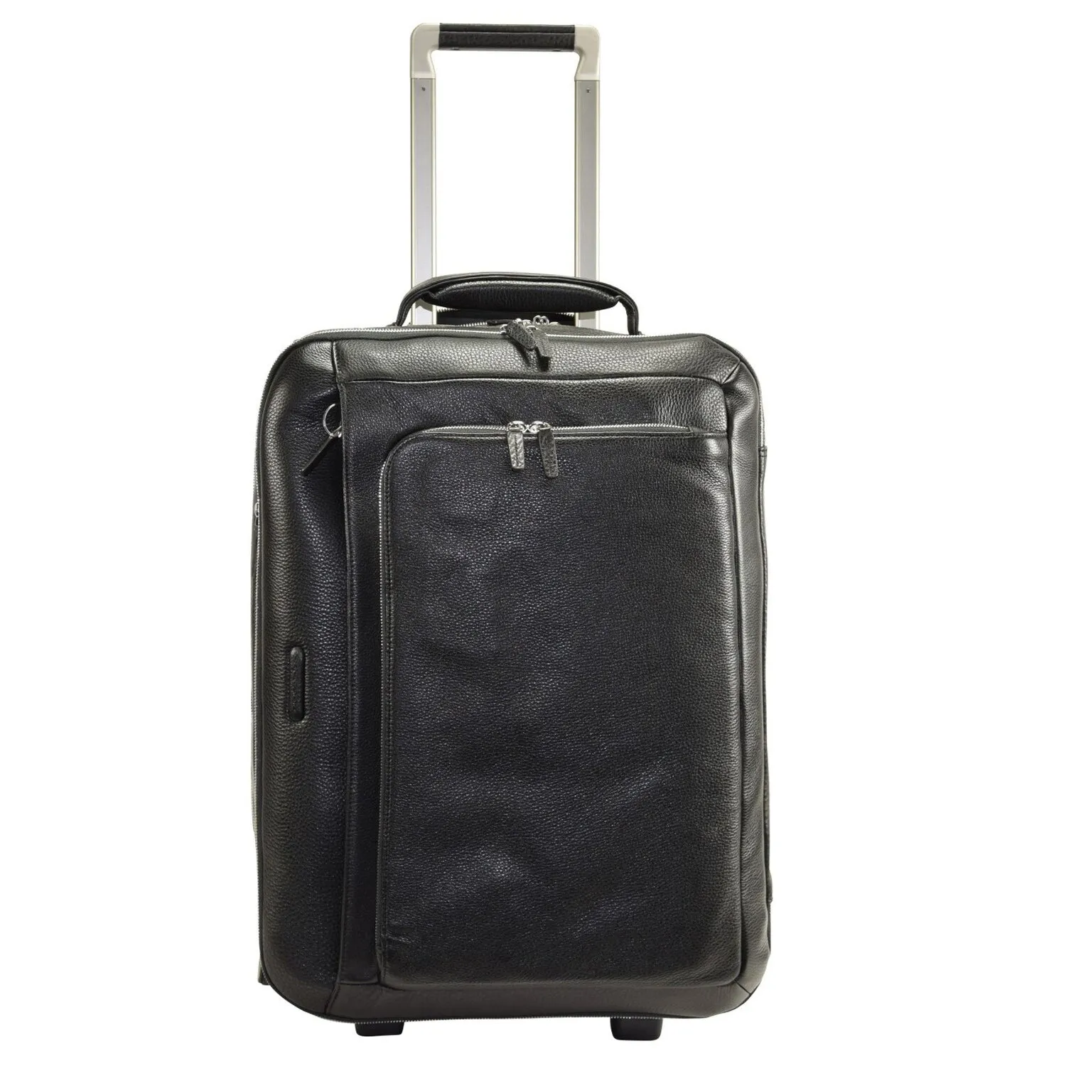 Piquadro Modus, valise à roulettes en cuir pour ordinateur portable 52 cm