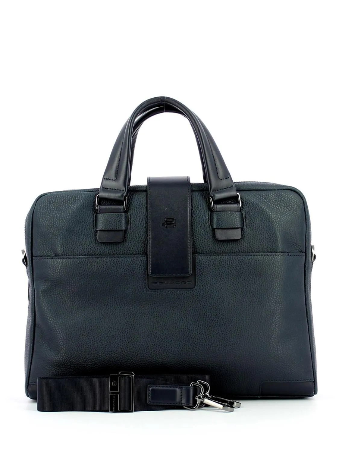Piquadro Porte Document Ili, Pour Ordinateur Portable 14" Bleu - Achetez À Prix Outlet!