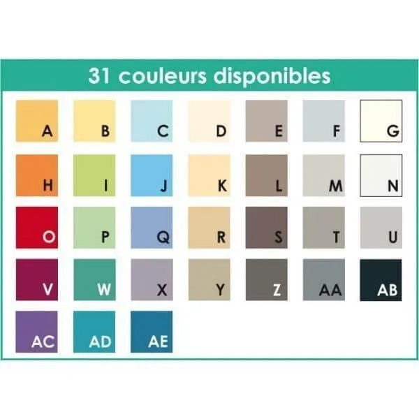 Plaque de porte silhouette demi-lune hauteur 400mm coloris palette : coloris u