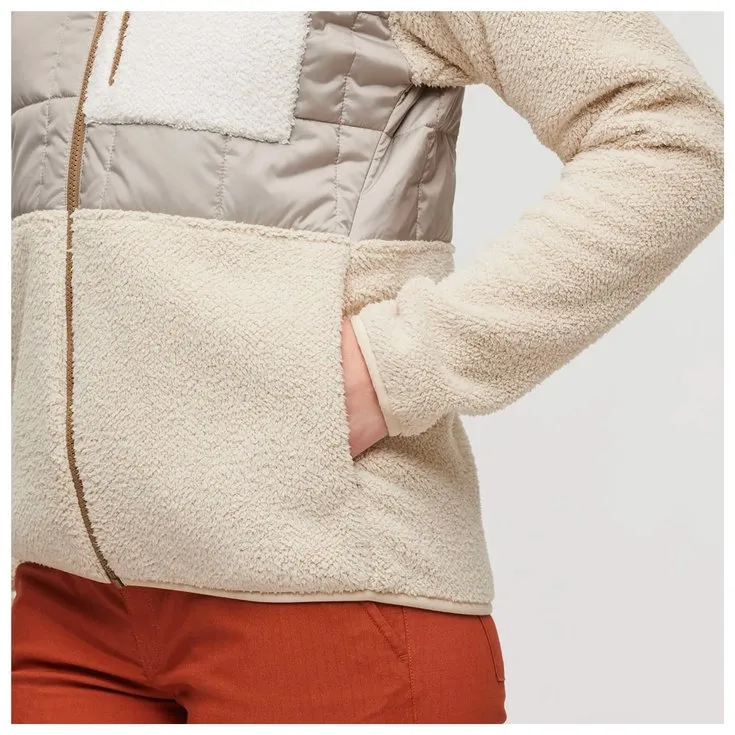 Polaire Cotopaxi ---Trico Hybrid Hooded Jacket W Oatmeal Cream