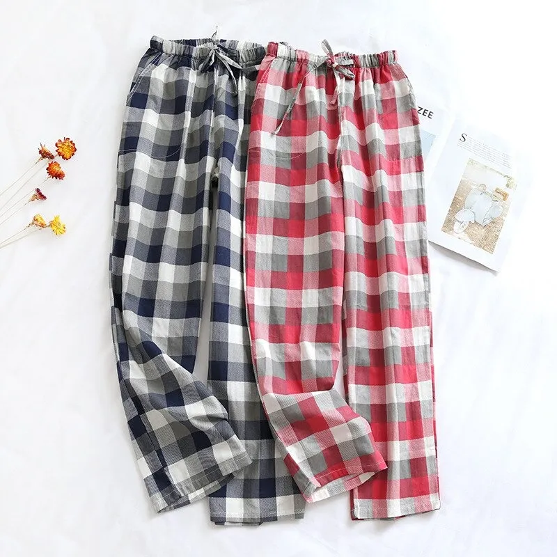 Pyjamas Couple – Carreaux