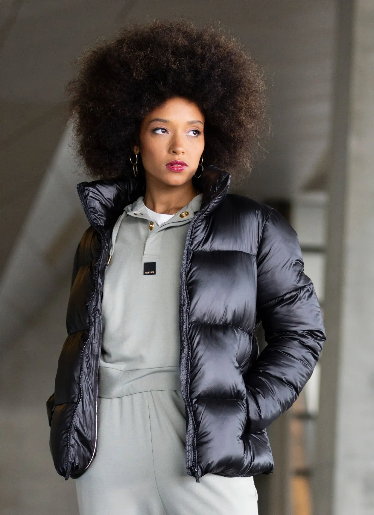 SWEAT CAPUCHE MODAL SAUGE