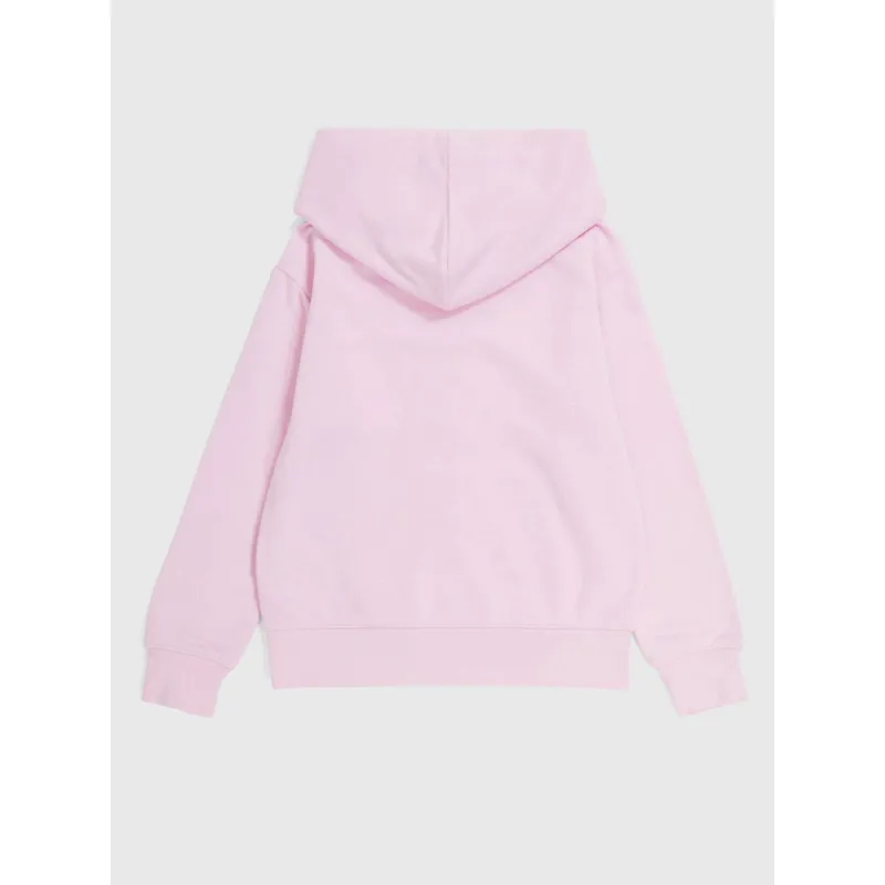 Sweat à capuche hooded rose fille - Champion