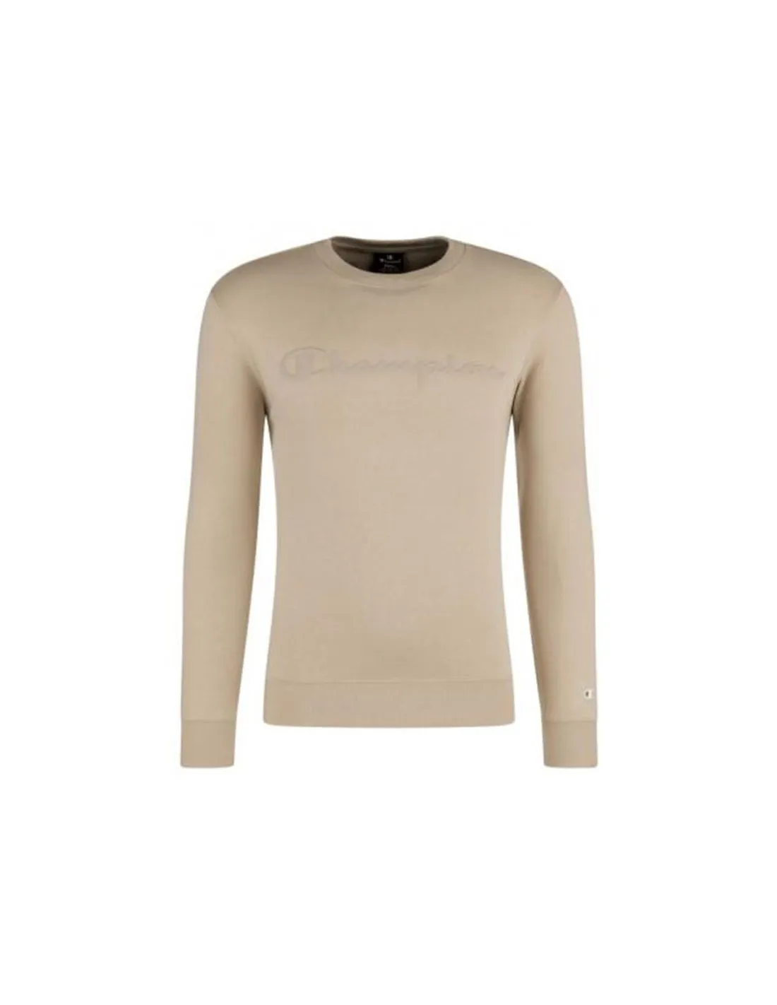Sweatshirt Champion Crewneck Sweatshirt Hommes Beige