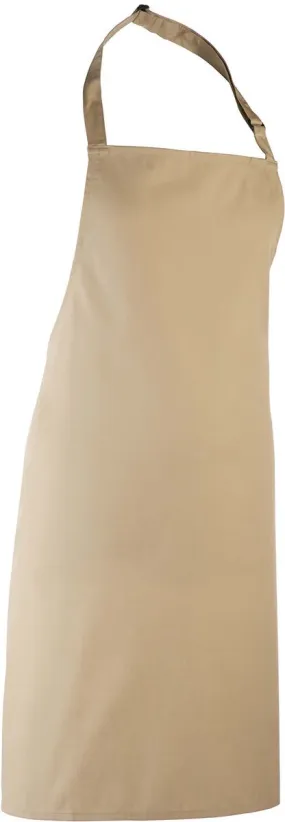 Tablier à bavette - PR150 - beige kaki clair 