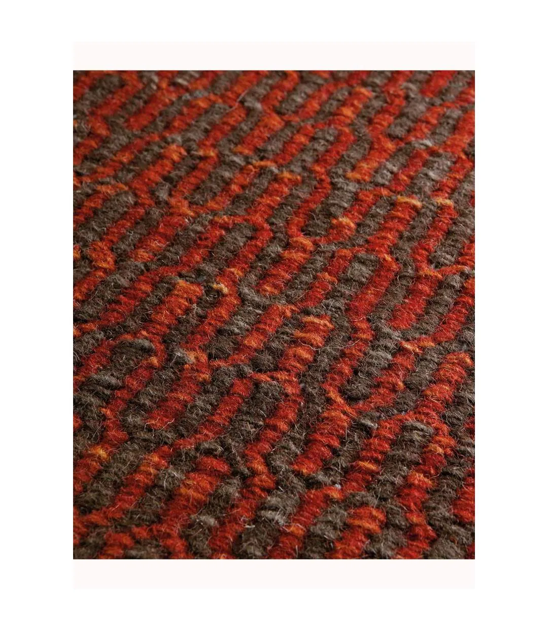 Tapis kilim LOOK 609 tissé main en laine